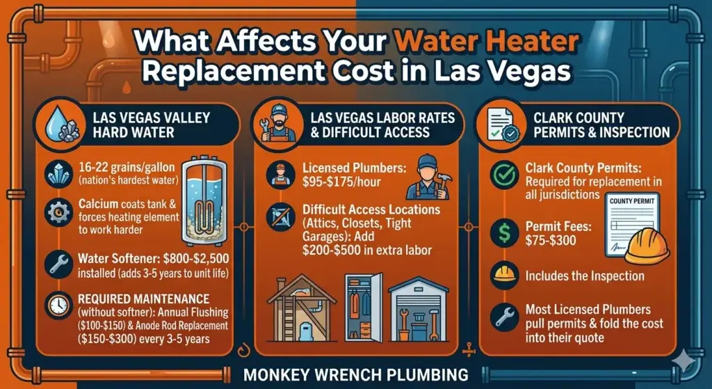 What Affects Your Water Heater Replacement Cost in Las Vegas