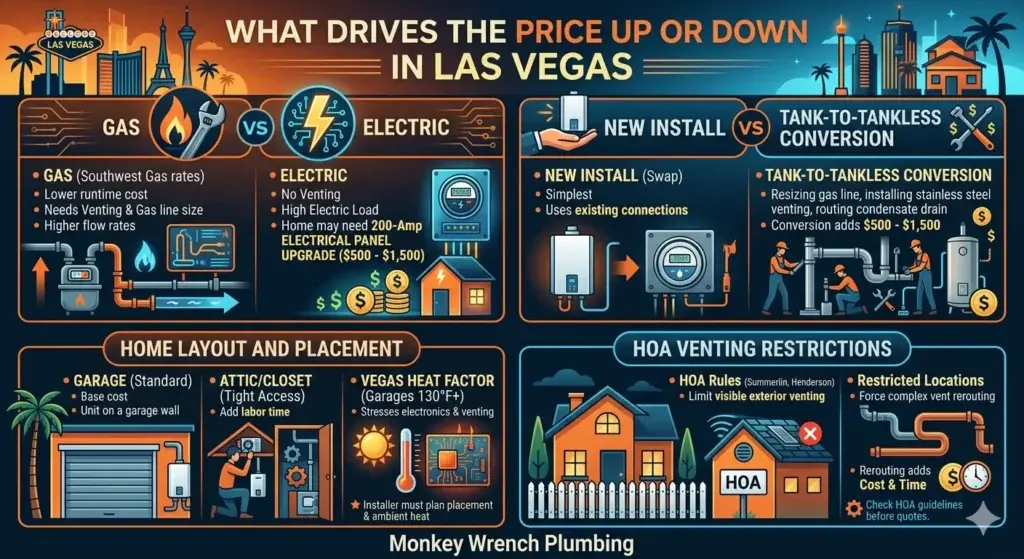 What Drives the Price Up or Down in Las Vegas